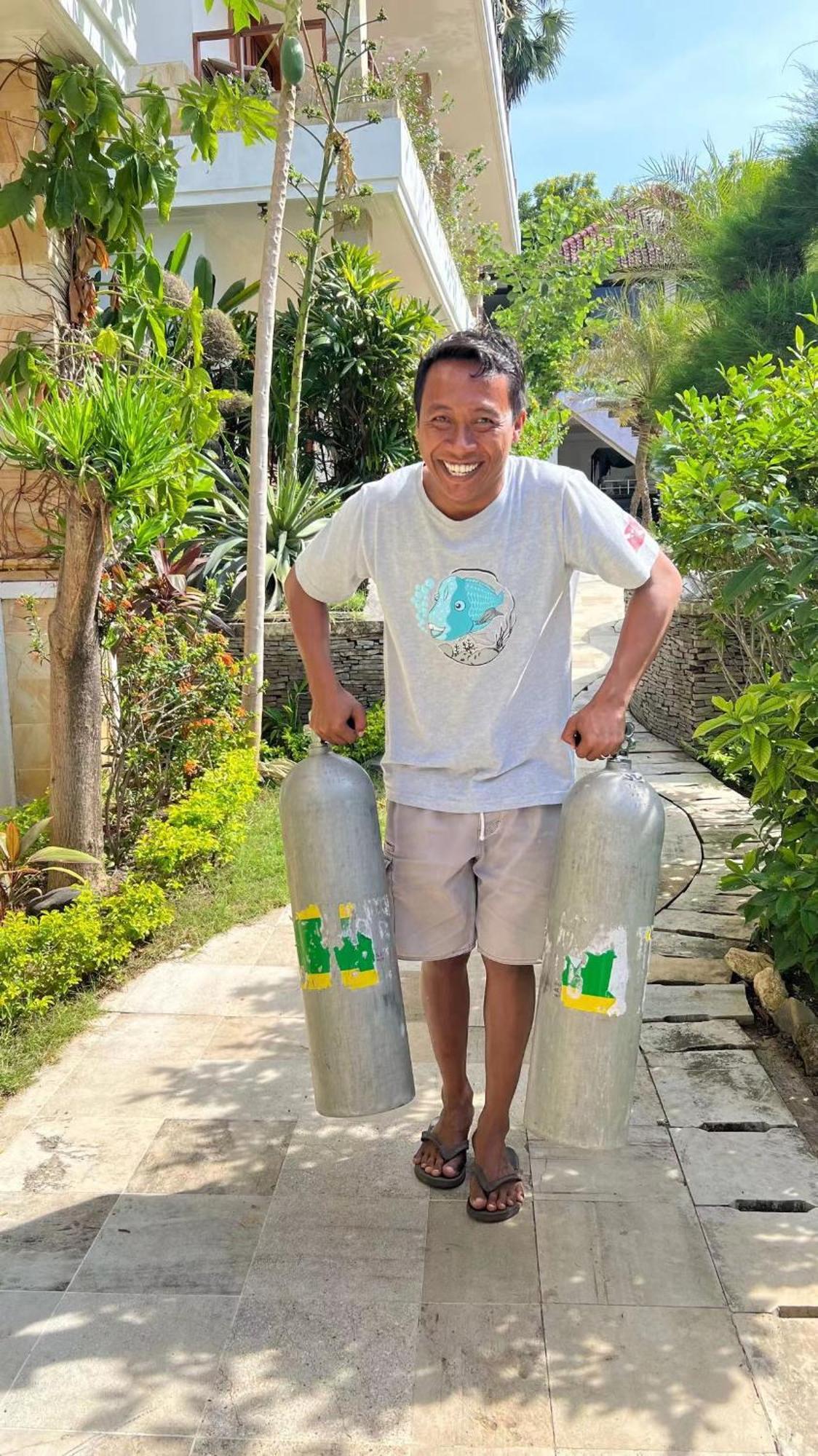 Villa Alba Bali Dive Resort Tulamben Kültér fotó