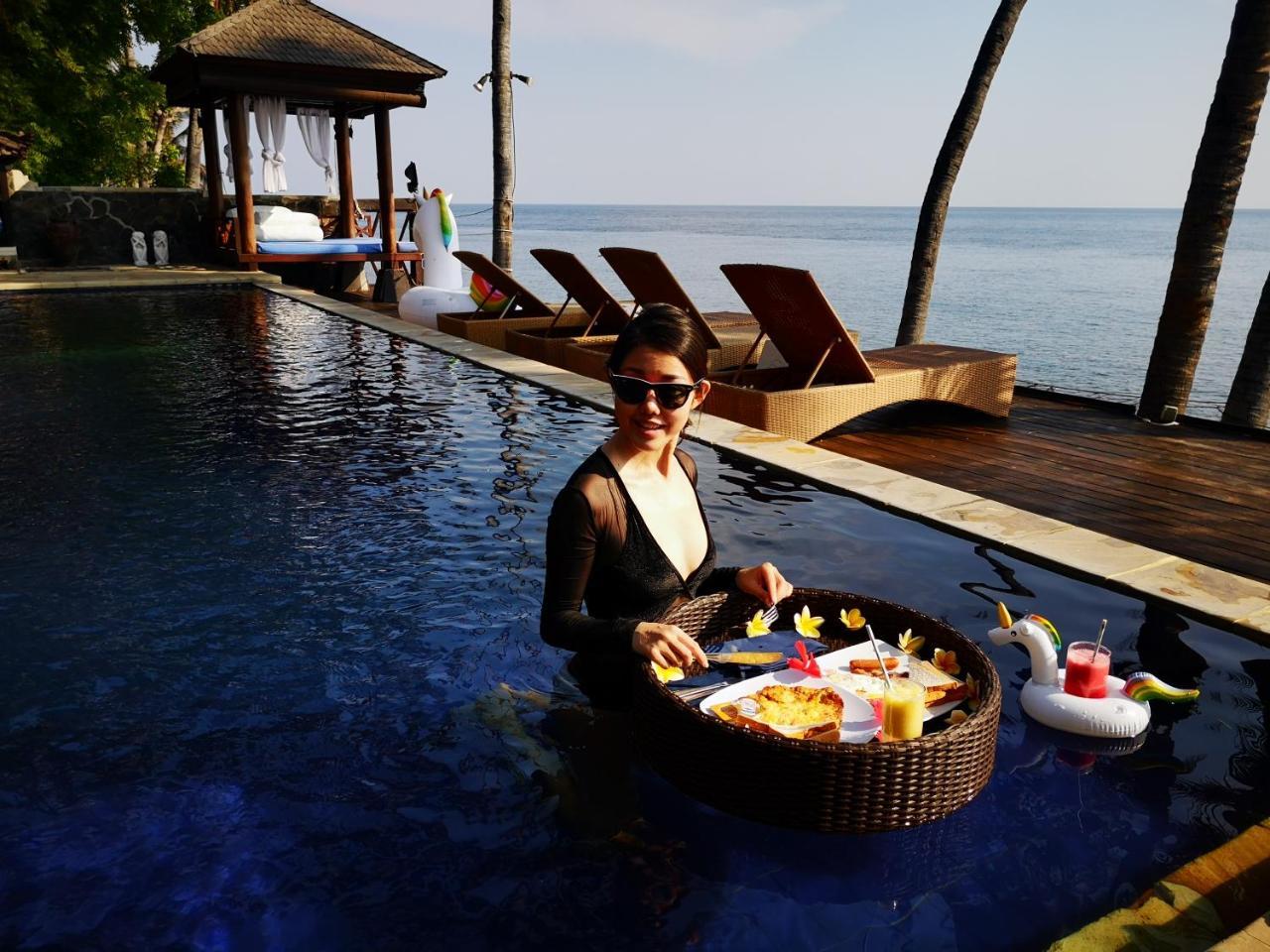 Villa Alba Bali Dive Resort Tulamben Kültér fotó